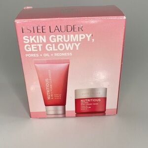 Estee Lauder Nutritious Set/2 in 1 cleanser (.5 oz) and soft crème/mask (1 oz)